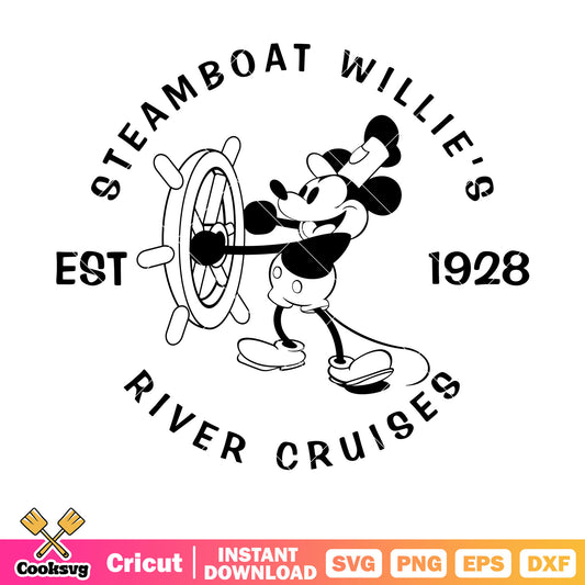 Mickey mouse vintage steamboat willie svg, mickey vintage svg, steamboat willie​ svg,