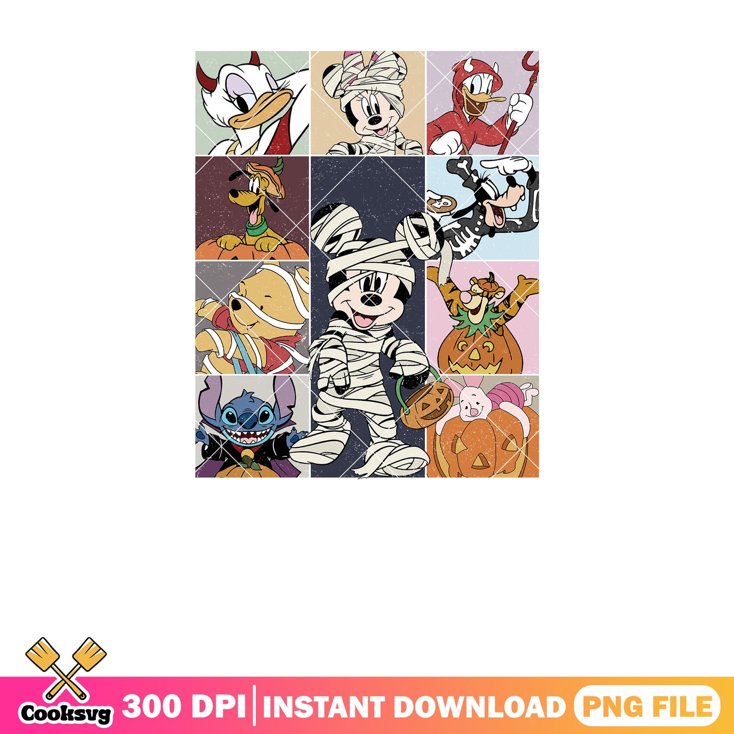 Mickey the boo tour png, mickey mouse png, mickey halloween png