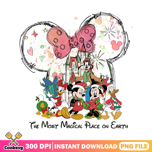 Minnie magical place on earth png