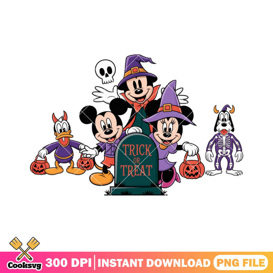 Mickey tombstone png, halloween costume png, mickey mouse png