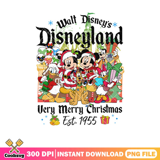 Mickey very merry christmas with friend png, a very merry christmas​ png