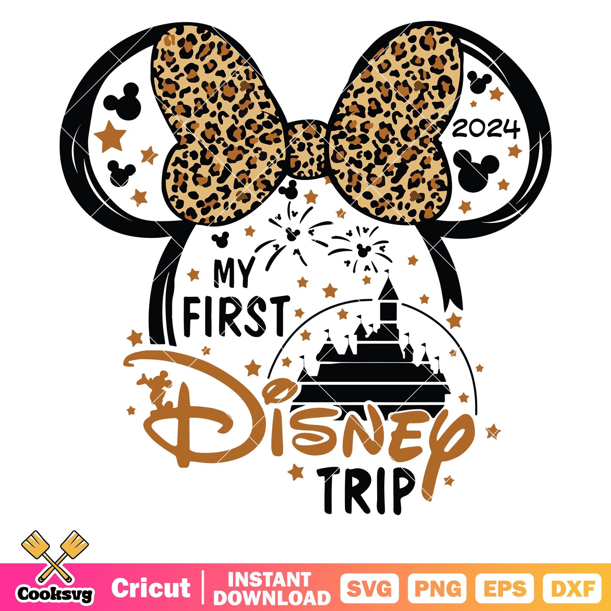 Minnie 2024 my first disney trip svg, first disney trip svg