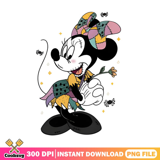 Minnie Mouse Halloween PNG, Disney Spooky PNG, Halloween PNG