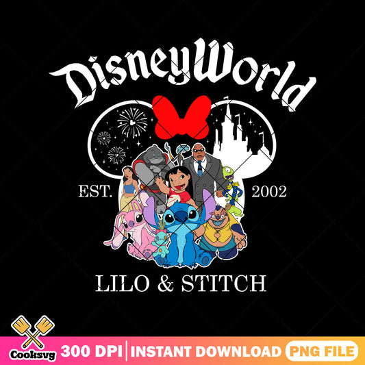 Minnie disneyworld stitch est png, stitch characters png, minnie head png