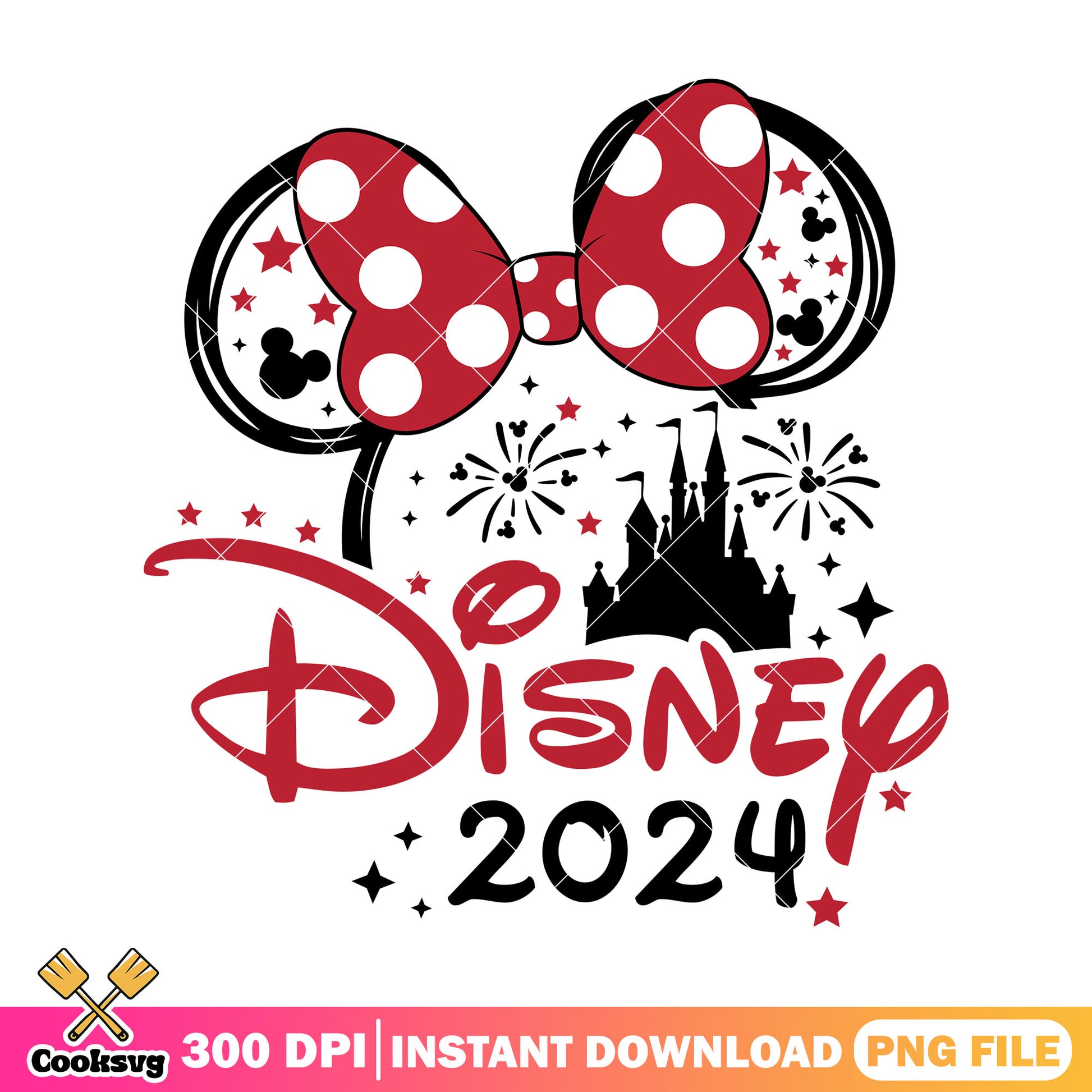 Minnie mouse disney 2024 christmas png