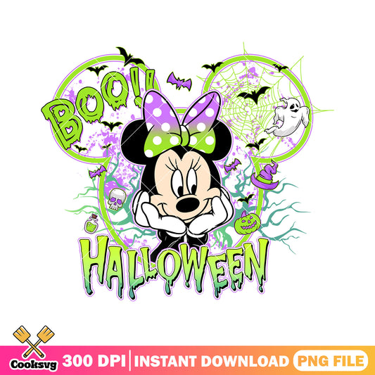 Minnie halloween design png, minnie halloween png, disney minnie png