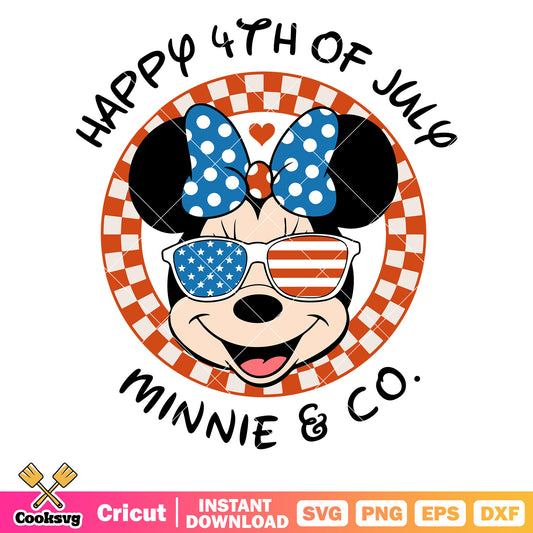 Minnie head 4th of july hat svg, 4th of july hats​ svg, disney 4th of july svg