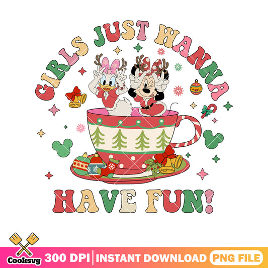 Minnie minnie girl just wanna have fun png