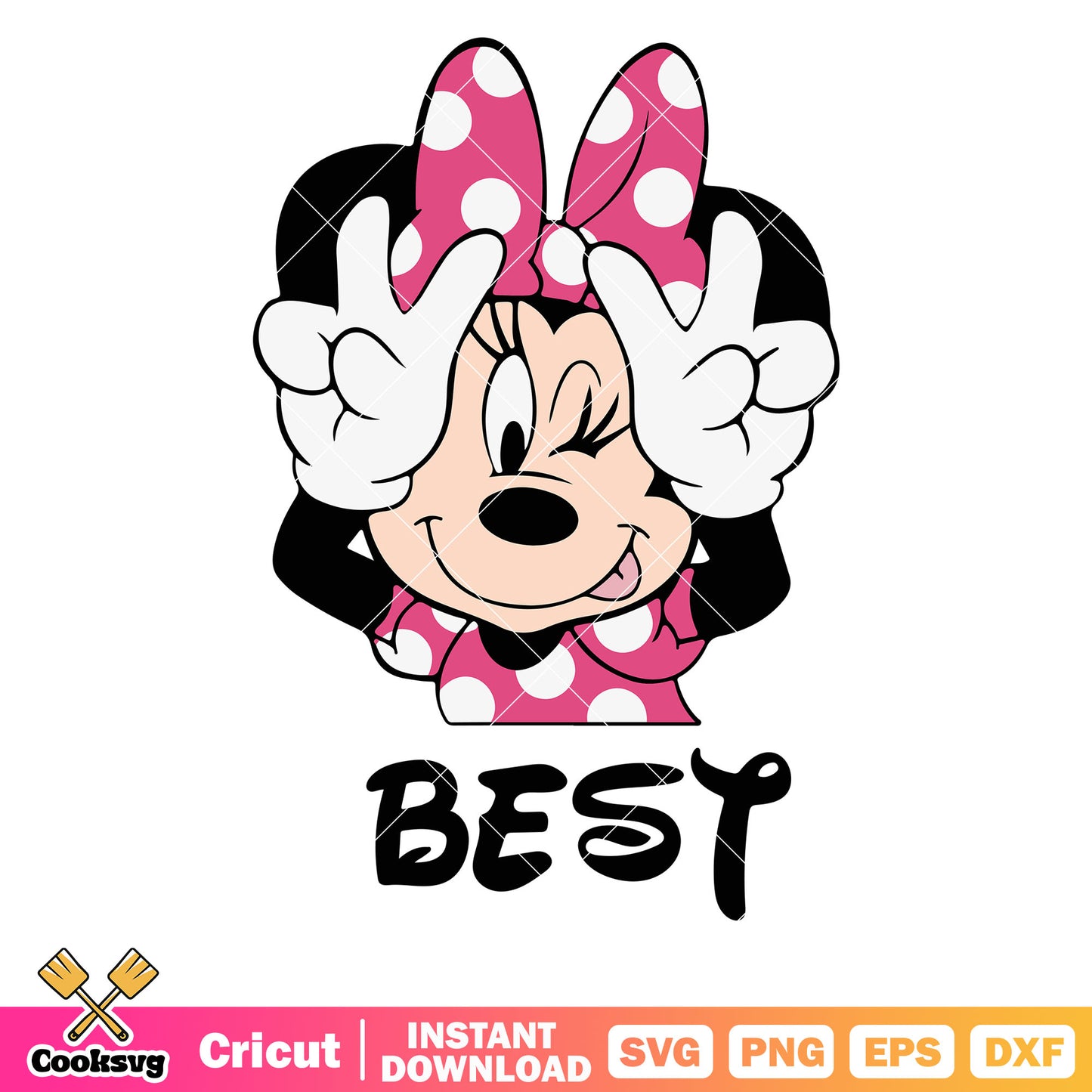 Minnie mouse best funny svg, minnie mouse at disney​ svg