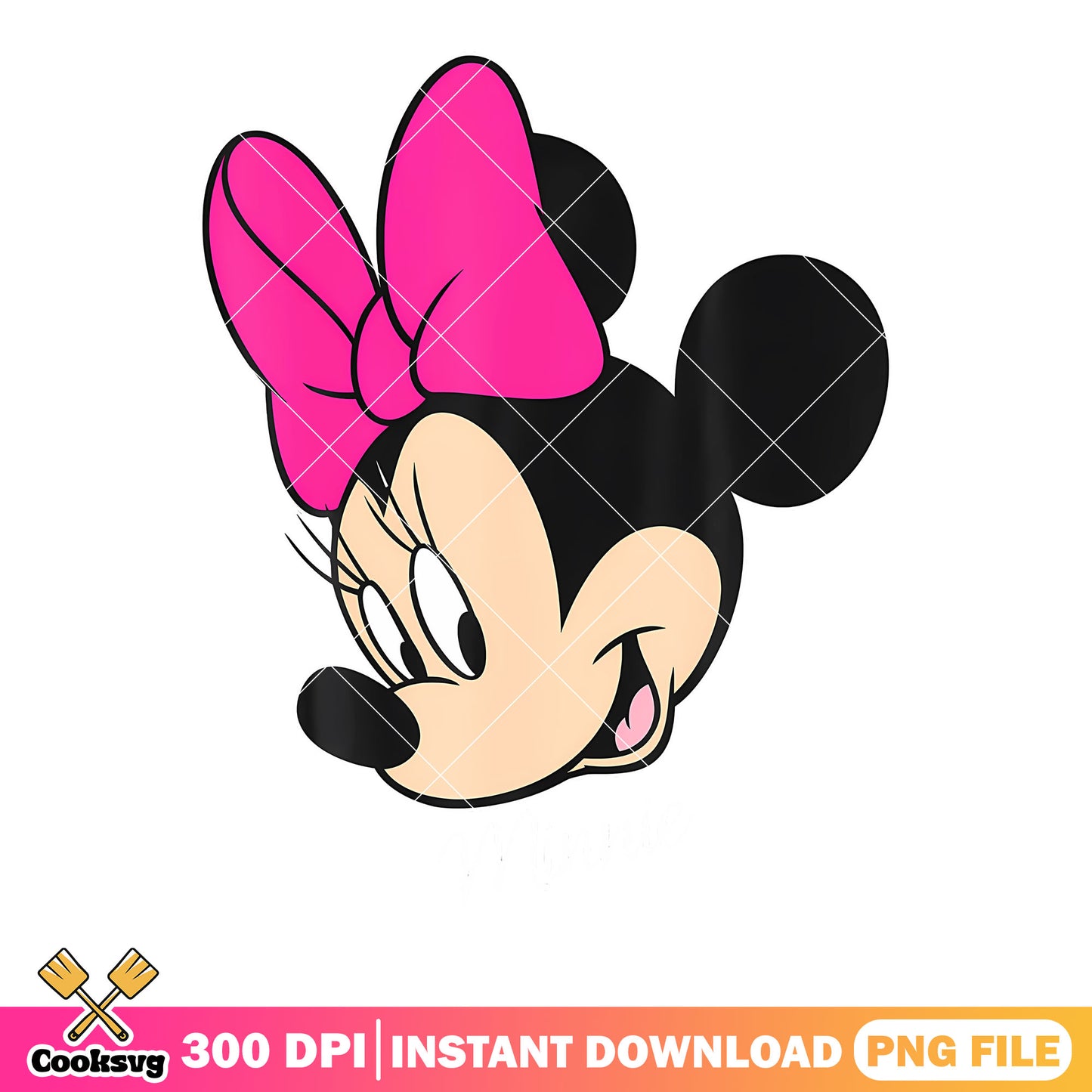 Minnie mouse big face png, minnie mouse​ png, mickey characters png