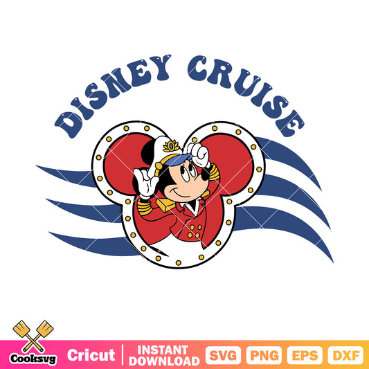 Minnie mouse cruise disney svg, disney cruise svg, disney minnie svg