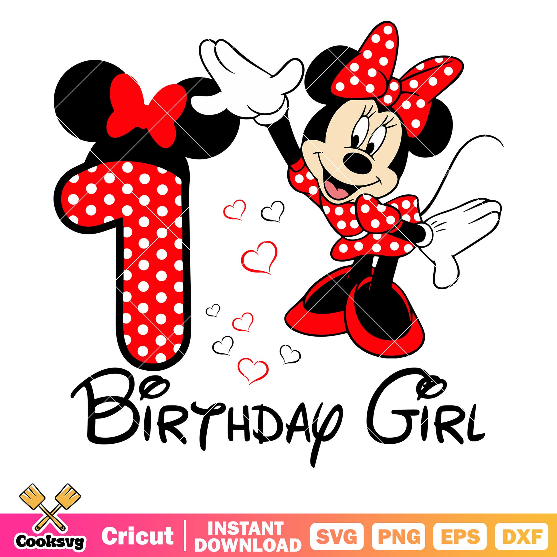 Minnie read vibes 1st birthday girl svg, disney birthday svg, disney birthday svg