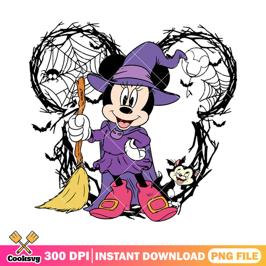 Minnie witch design png, minnie mickey mouse png, minnie mouse png