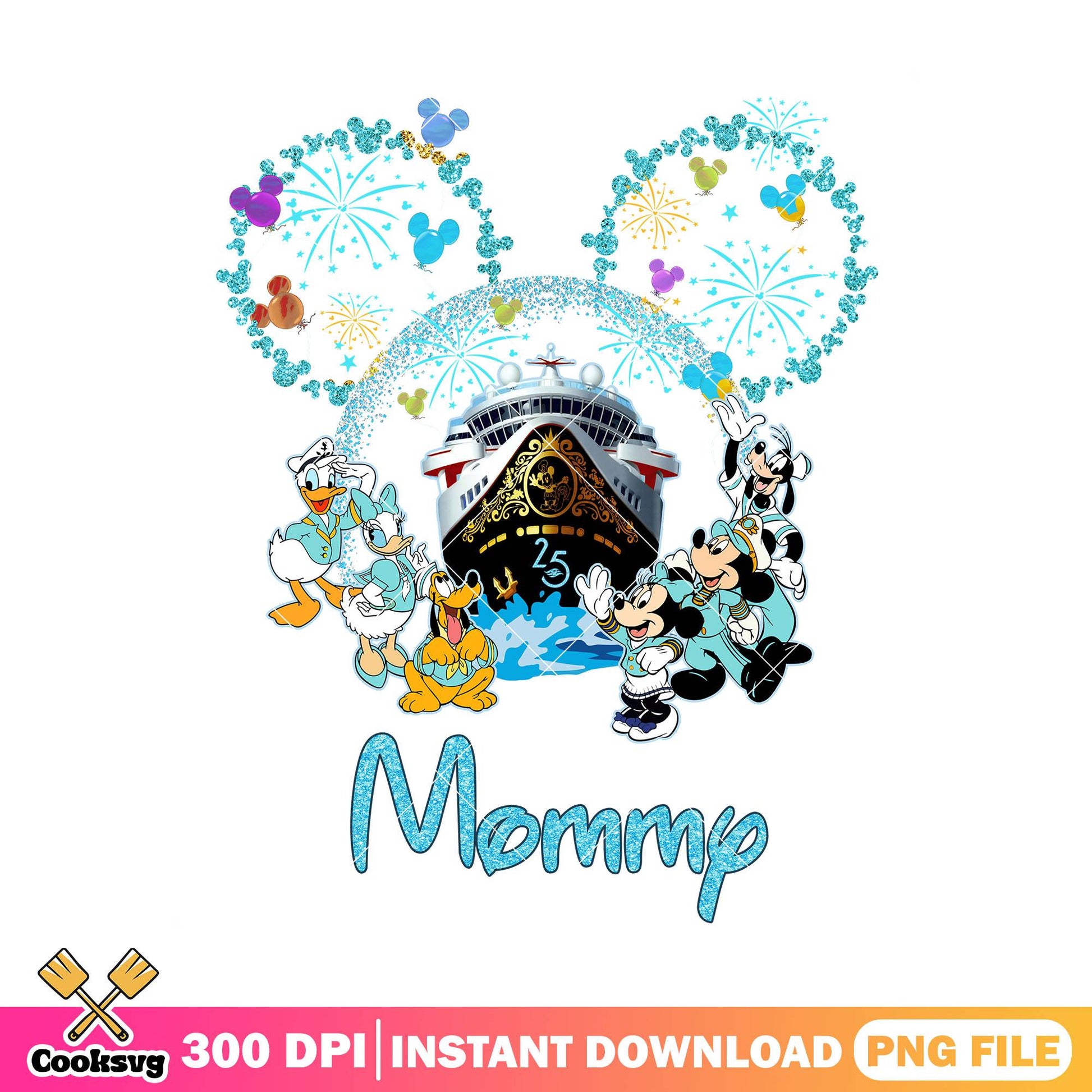 Mommy disney land trip png, disney world png, disney cruise png