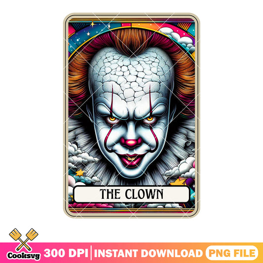 Monster penny wise png, magic cloud png, art the clown png
