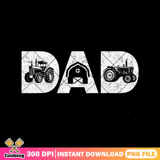 Monster truck farmer dad png, farm life​ png, funny dad png