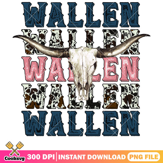 Morgan Wallen animal logo png design, morgan wallen png, wallen logo png