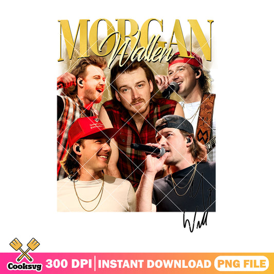 Morgan wallen signature png, morgan wallen tour png, morgan wallen png