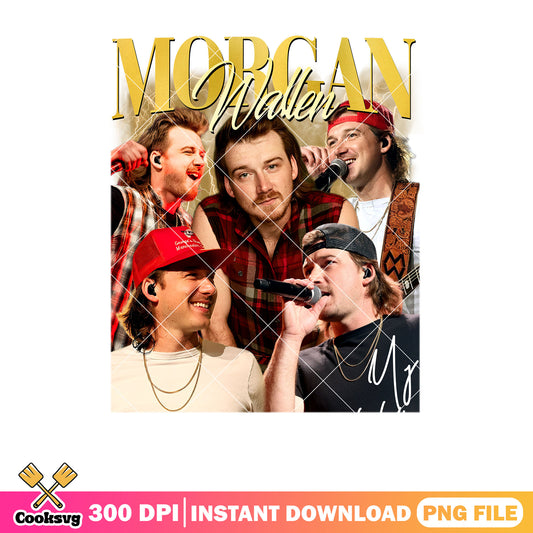 Morgan wallen white signature png, morgan wallen tour png, morgan wallen png