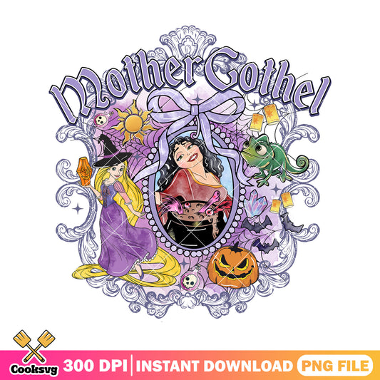 Mother gothel villain png, disney villains png, spirit halloween png
