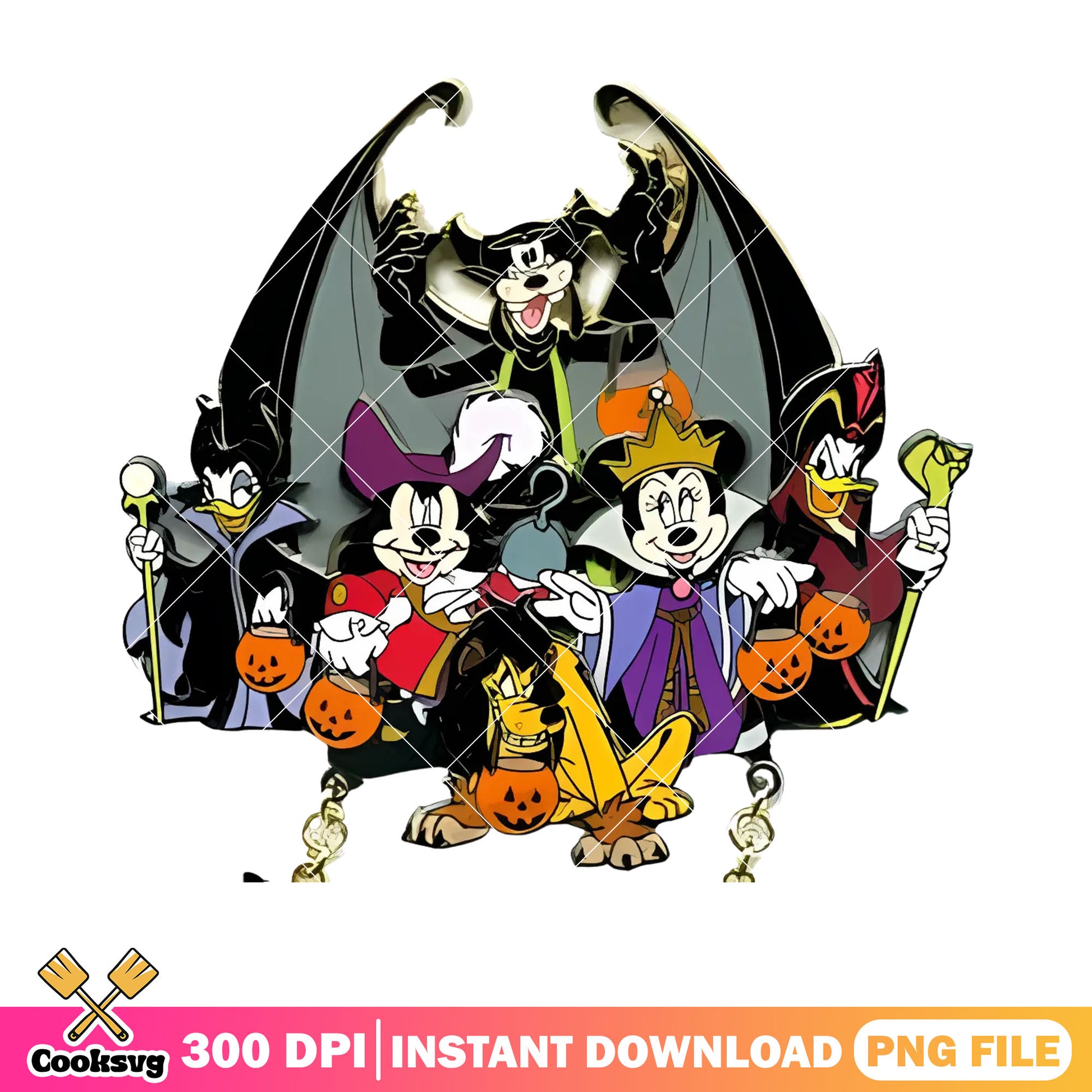 Mouse mickey character png, wicker pumpkin png, disney character png