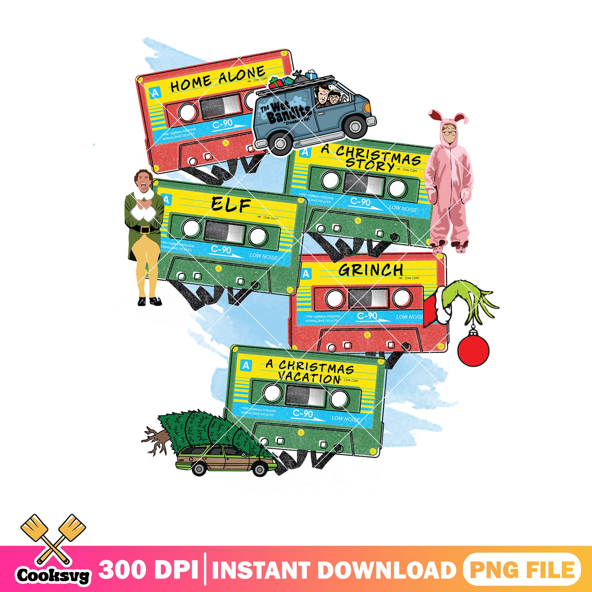 Movie christmas vacation png, grinch hand png, a christmas story png