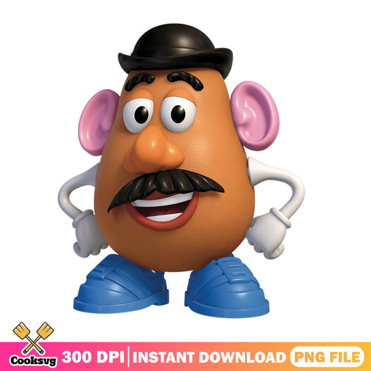 Mr Potato Head PNG, Toy Story Disney Pixar PNG, Clipart PNG