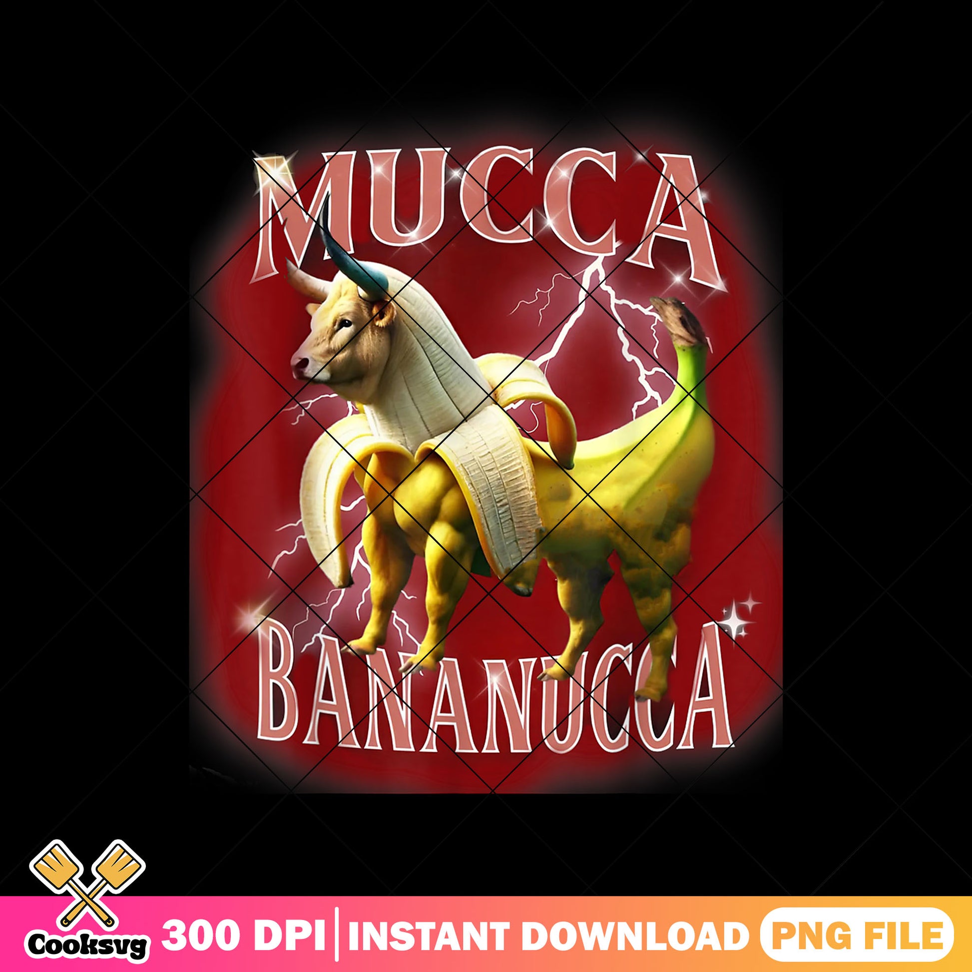 Mucca bananucca dog brainrot png, dog brainrot​ png, italia brainrot png