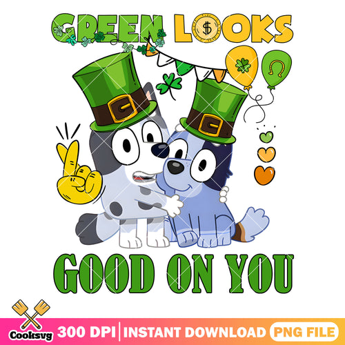 Muffin bluey green looks good on you png, st patricks day muffins png