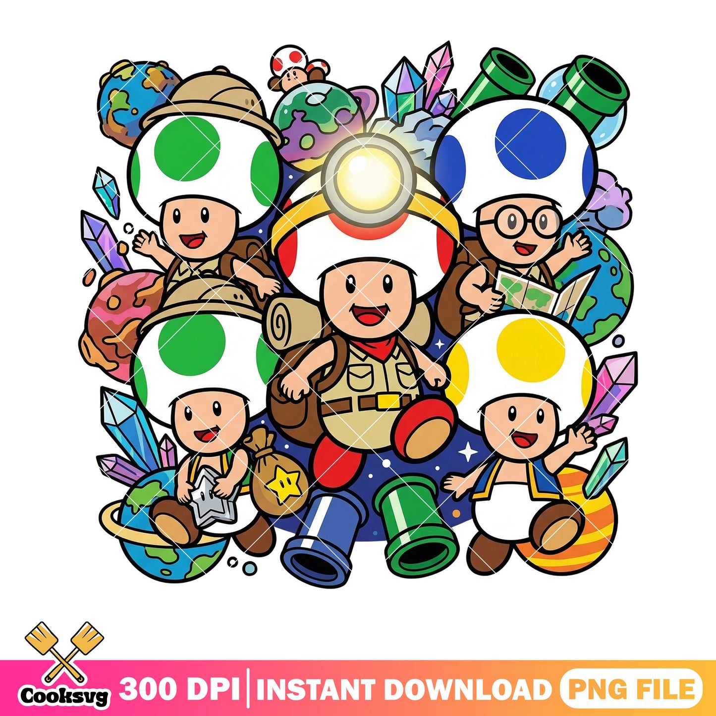 Murshroom poster toad png, toad mario png, super mario galaxy png