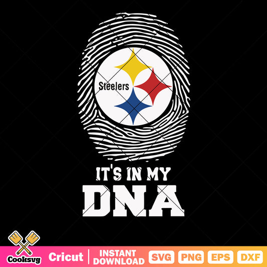 My blood have steelers dna svg, north afc svg, pittsburgh svg