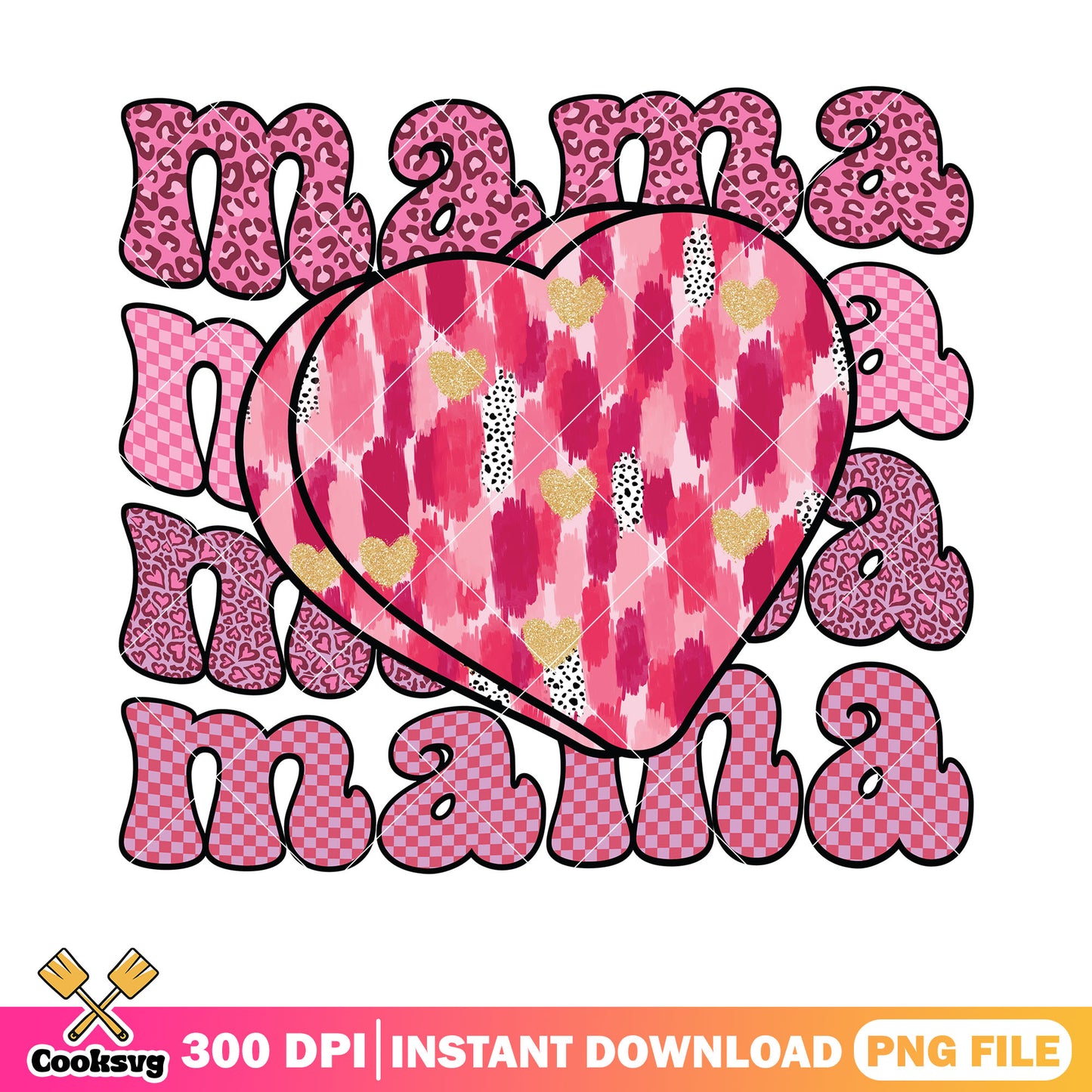 My mama gifts for valentine png, happy valentine day png