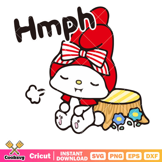 My melody red svg, hello kitty svg, sanrio characters cartoon svg