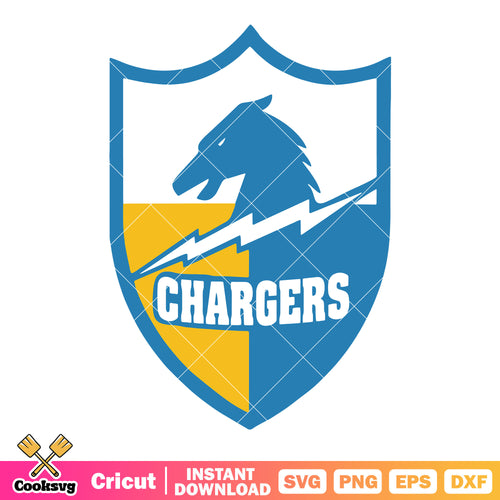 NFL LA team chargers svg, Los angeles chargers svg, afc west svg
