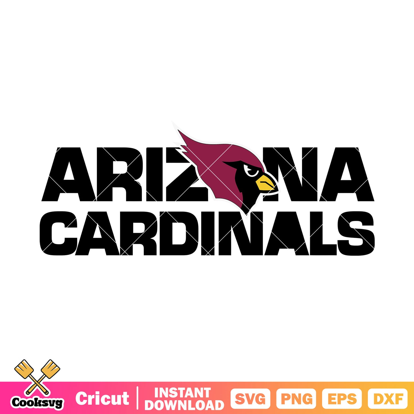 NFL arizona team svg, arizona cardinals svg, nfc west svg