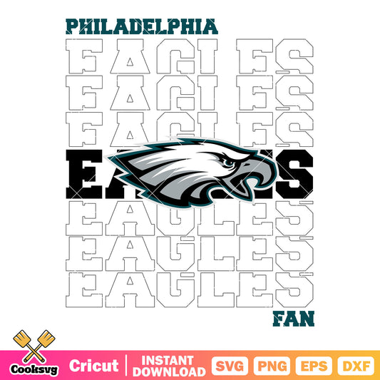 NFL football team palyers svg, Philadelphia Eagles svg, eagles svg
