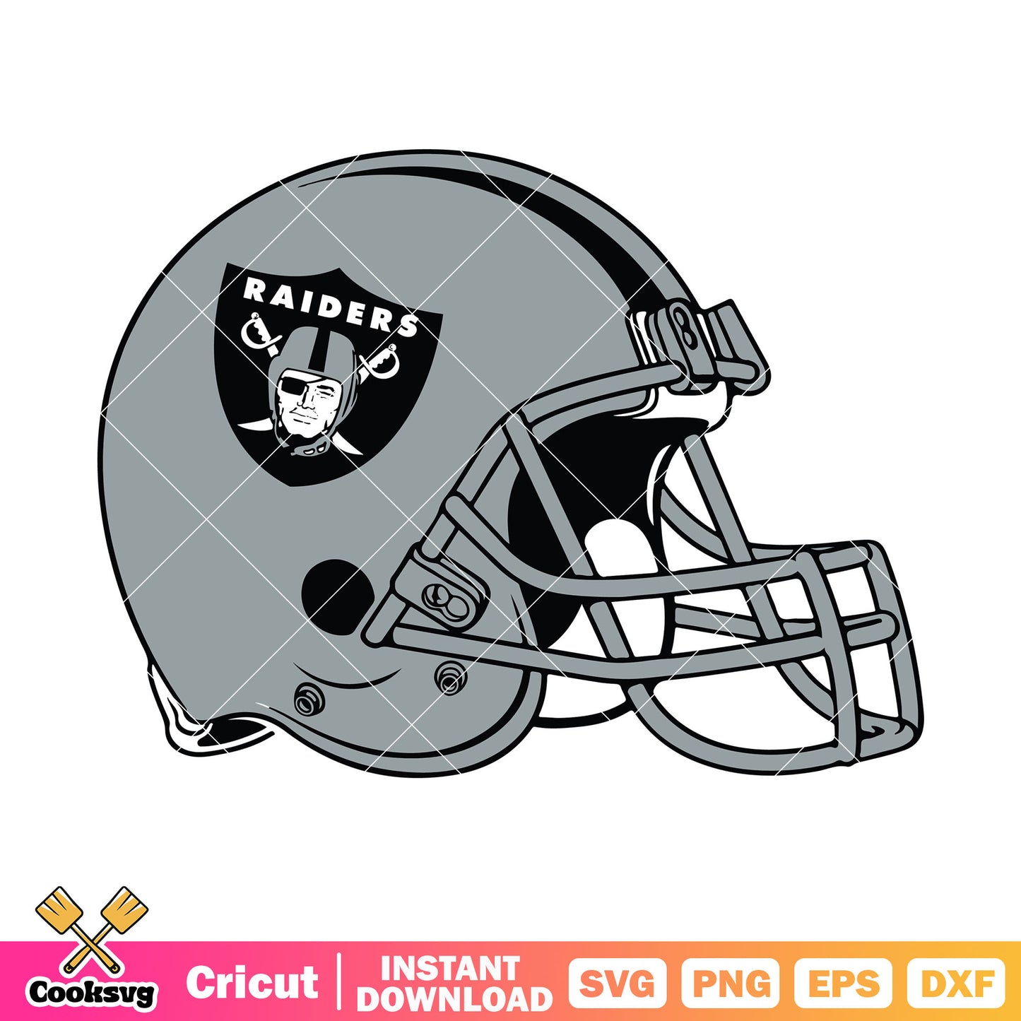 NFL grey helmets fooball svg, nfl teams svg, lv raiders svg