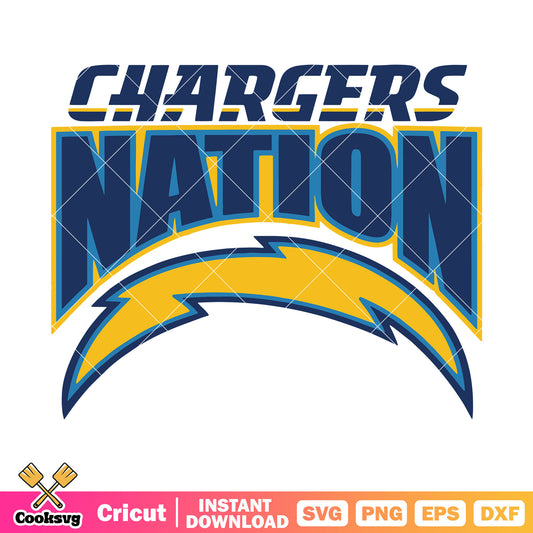 NFL teams svg, Chargers sb nation svg, ​los angeles football teams svg