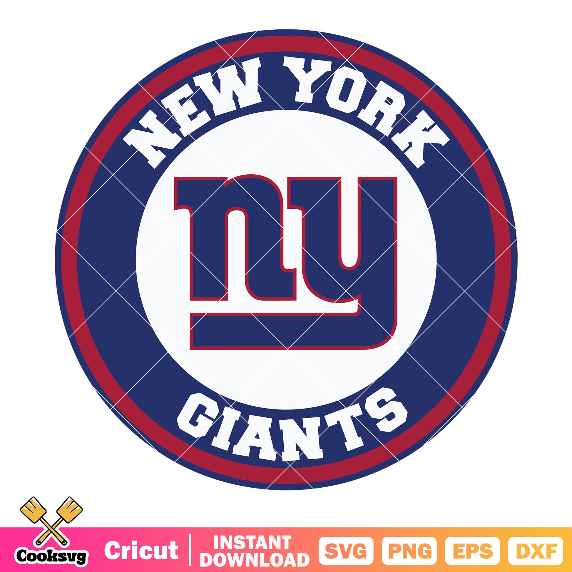 NY giants logo football team svg, new york giants svg, afc svg