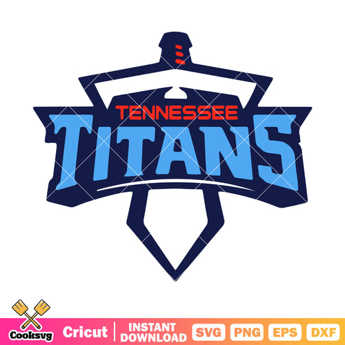 Nationall football titans team svg, tennessee svg, nfc south svg