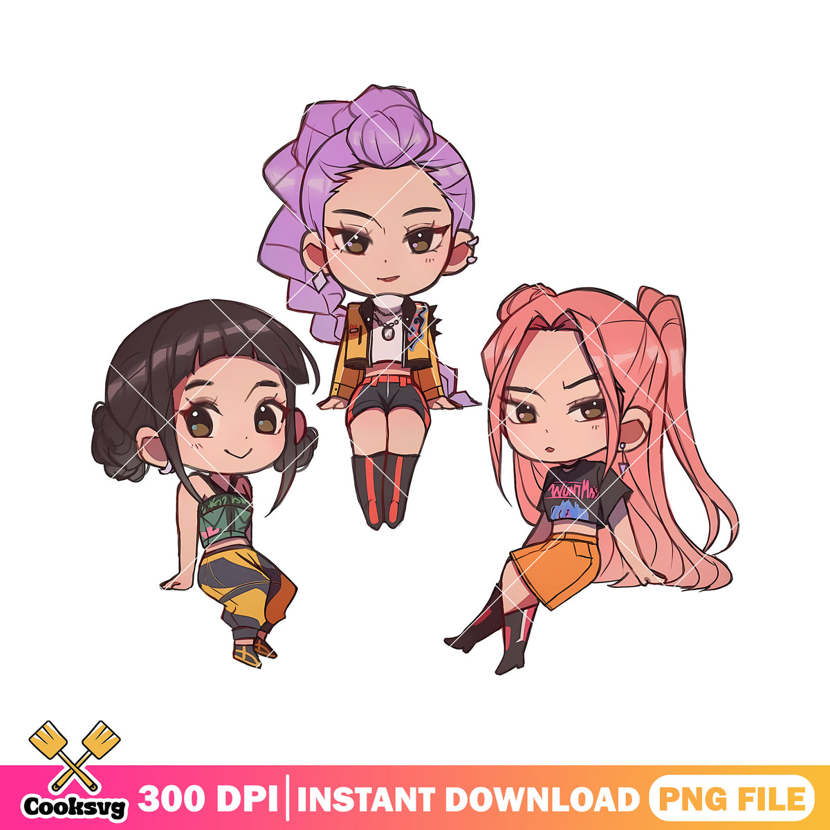 Naughty baby huntrix png, kpop demon hunters png, kpop huntrix png