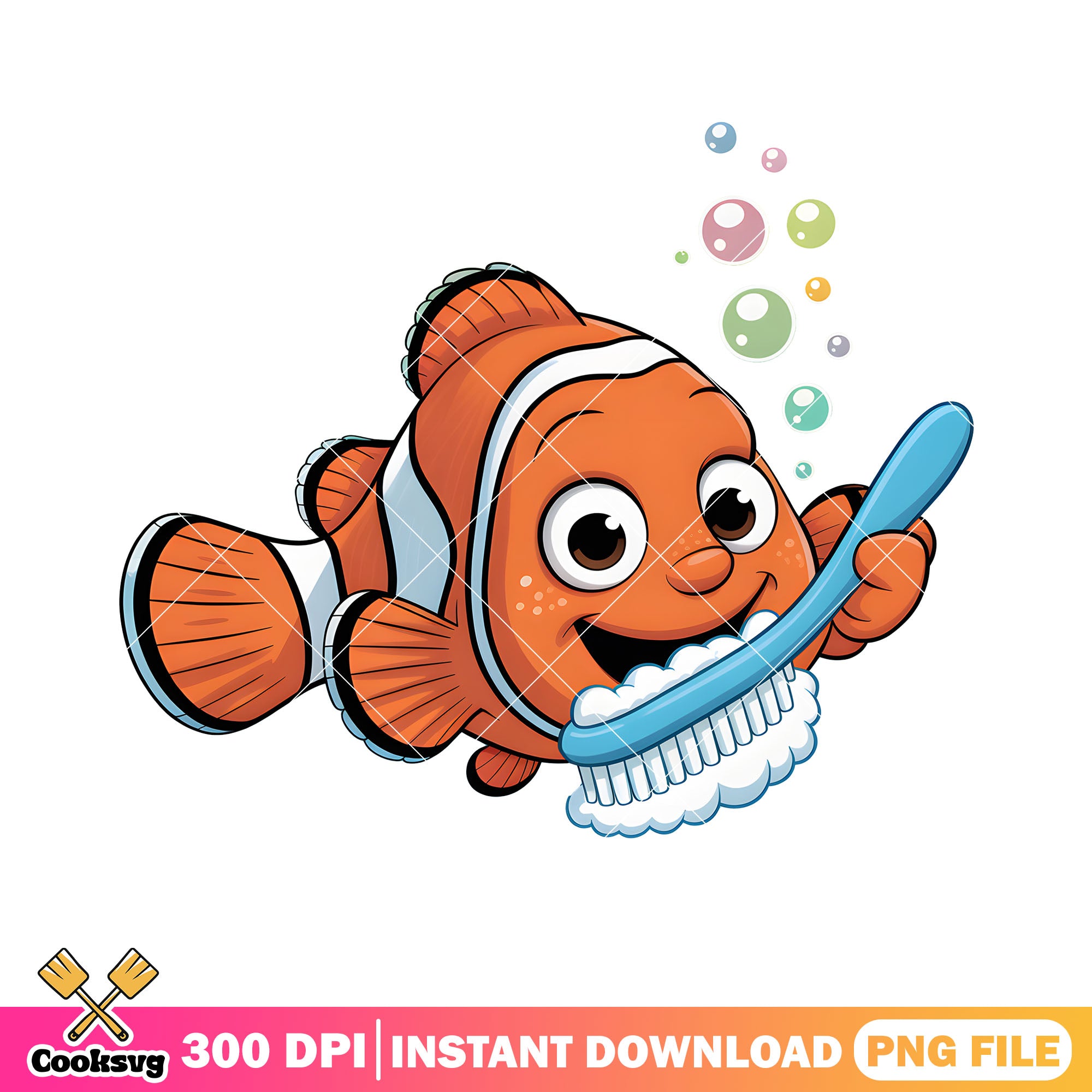 Nemo brush teeth png, disney nemo png, clownfish nemo png – Cooksvg