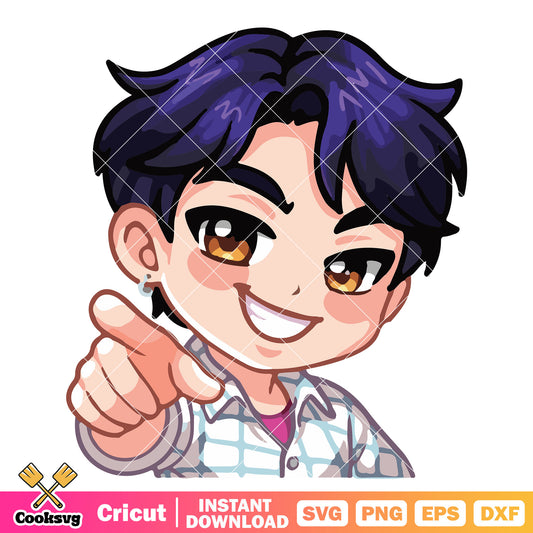 Netflix kpop jinu saja svg, jinu saja svg, love saja boys svg