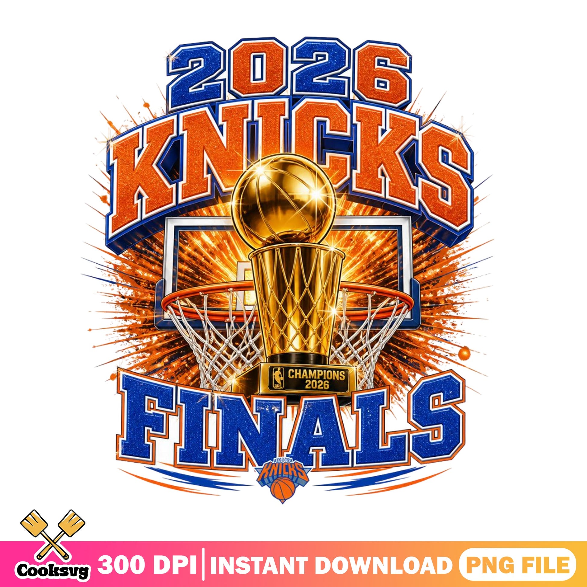 New York Knicks 2026 Finals Champions PNG, NBA PNG, Basketball PNG