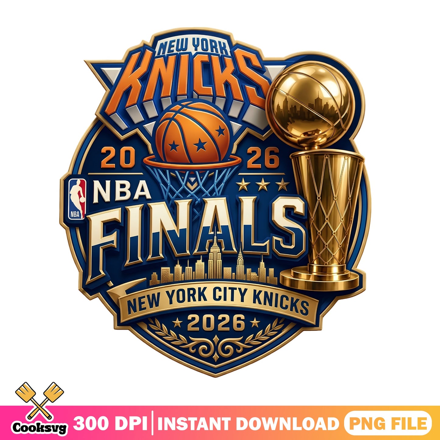 New York Knicks NBA Finals 2026 PNG, Knicks Basketball PNG, NBA PNG