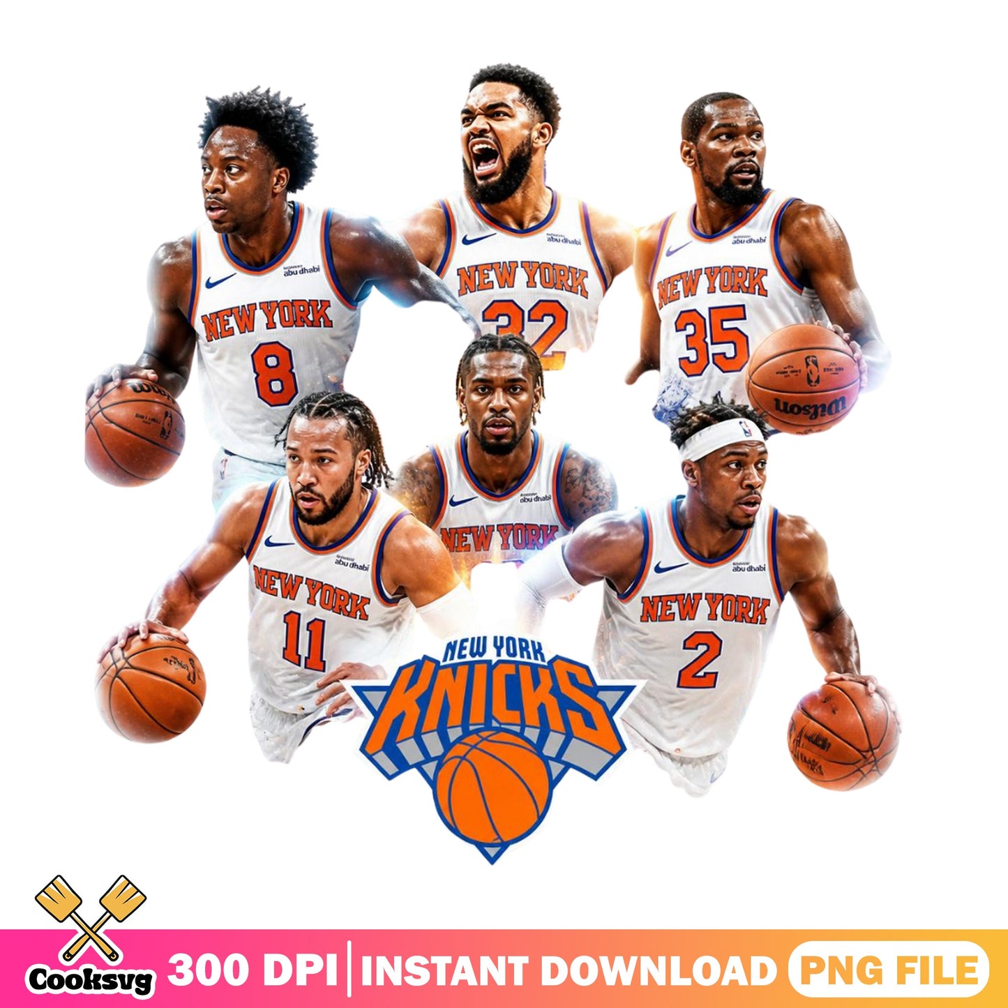 New York Knicks Players PNG, NBA Basketball Team, Knicks PNG