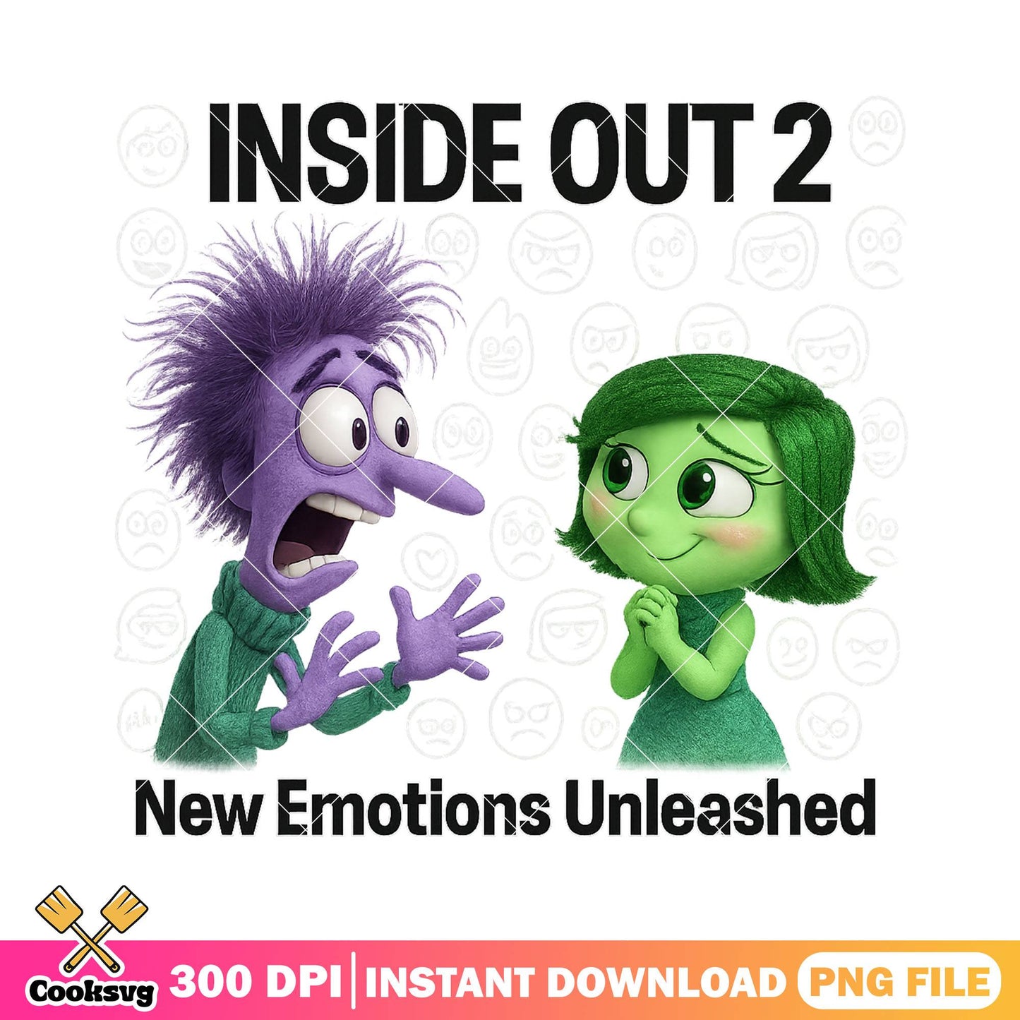 New emotions inside out 2 png, inside out 2 png, inside out png