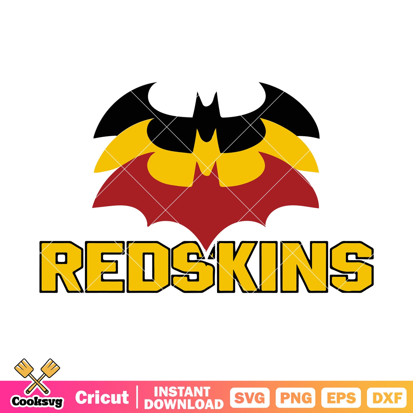 Nfl dc comic teams svg, Washington redskins​ svg, Batman svg