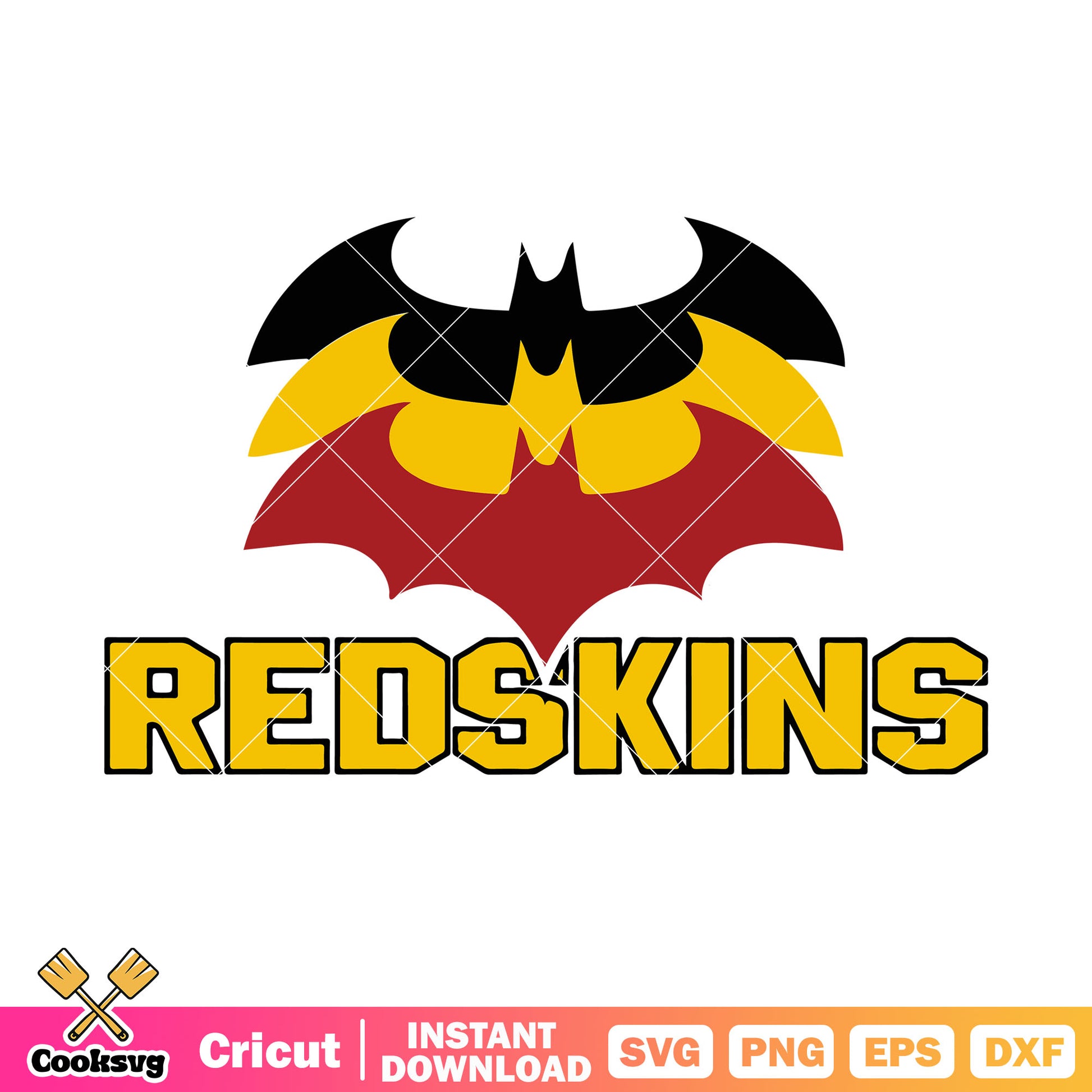 Nfl dc comic teams svg, Washington redskins​ svg, Batman svg