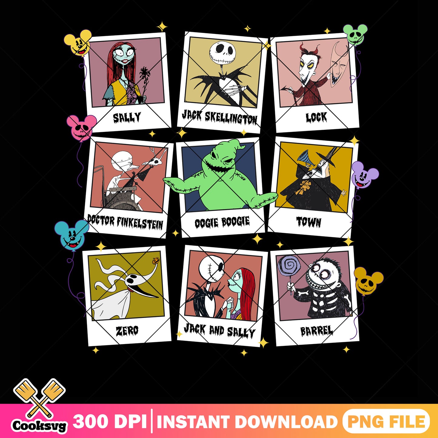 Nightmare before christmas png, dr finkelstein png, halloween night png